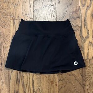 Vuori! Black Athletic Skirt Size medium Volley Skirt!